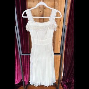 Lovely breezy ASOS brand white dress size 2